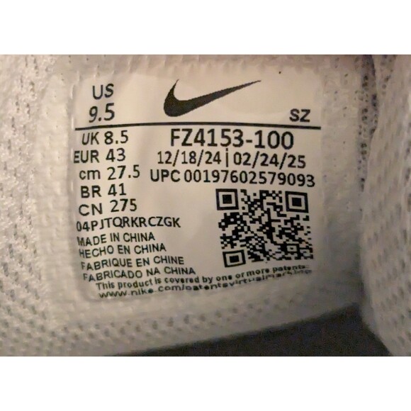 Nike Jordan Nu Retro 1 Golf Shoes - White (FZ4153-100) Men\'s 9.5 New main image 10